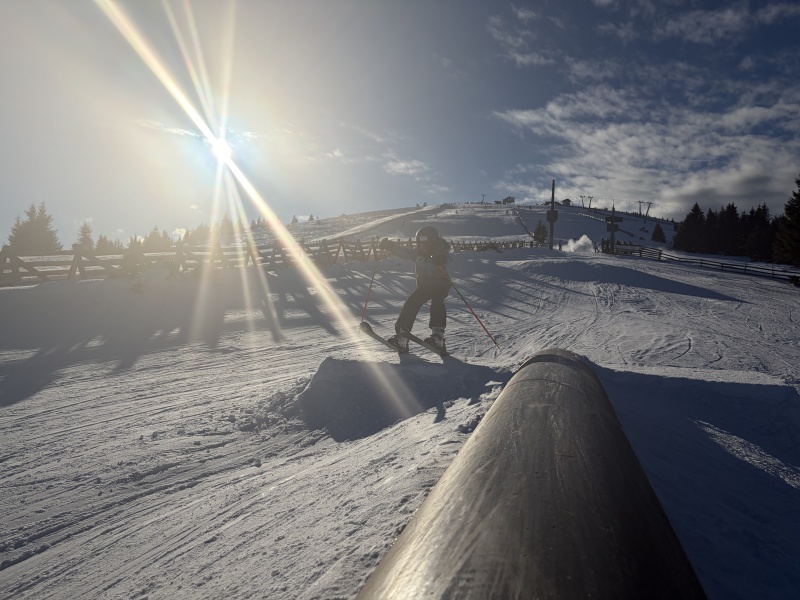Ski- und Snowboardkurs - ich war dabei