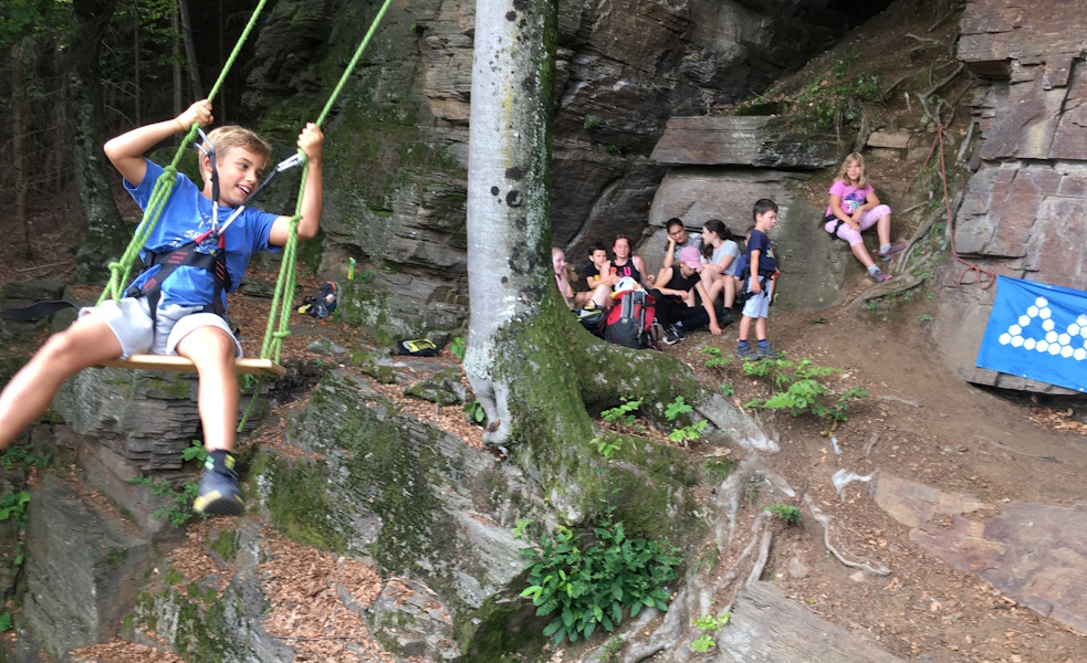 Abenteuer Wochenende am Klettergarten Hotrocks