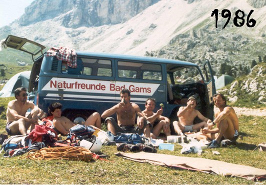 Kletterausflug in die Dolomiten